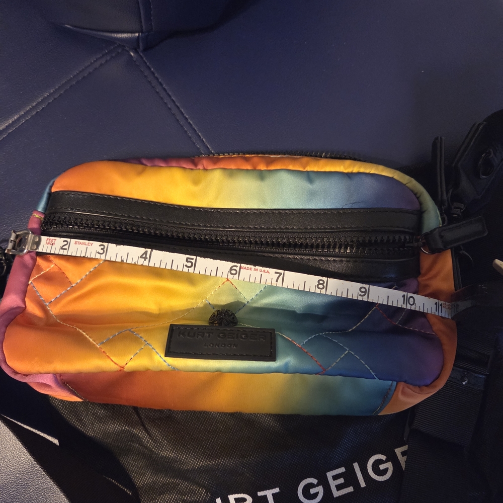 Kurt Geiger London Rainbow Crossbody Bag - Picture 6 of 7